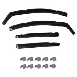 Paravanturi auto dedicate SEAT Leon 3 2012-2020 Combi / ST (4 bucati/set) - plastic acrilic - fumuriu