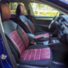 Huse scaune auto compatibile AUDI A4 B5 1994-2001 - Diamond - Culoare: negru + mov