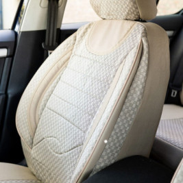 Set huse scaune auto compatibile FORD Focus I 1998-2005 - City - Culoare: bej