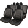 Huse auto FORD Focus I 1998-2005 - Exclusive Leather King - Culoare: negru