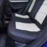 Huse auto SKODA Rapid 2012-2019 - Premium Lux - (UMB3) Culoare: negru + bej