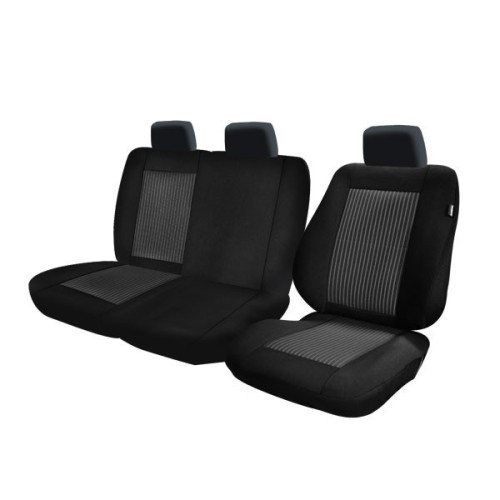 Set huse scaune auto fata (2+1) FIAT Scudo II 2006-2016 - autoutilitare - Standard Line - Culoare: negru