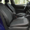 Huse scaune auto compatibile FORD Kuga I 2008-2012 - Exclusive Leather Lux - Culoare: negru