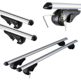 Set bare transversale SKODA Praktik 2006-2015 - 120 cm - Aluminiu