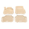 Covorase auto BMW Seria 3 F30 / F31 2011-2018 - TPE - tip tavita - bej - REZAW PLAST