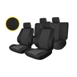 huse scaune auto compatibile VW Passat B7 2010-2015 - Culoare: negru