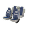 huse scaune auto compatibile OPEL Vectra C 2002-2008 - Culoare: gri + albastru